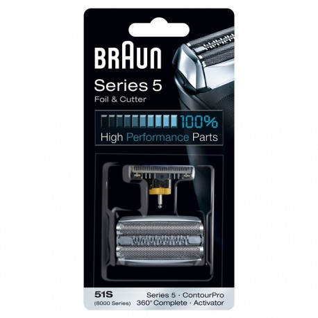 612228000 LAMINA BRAUN SERIE 8000 COMBI PACK SERIE 5  51S S5