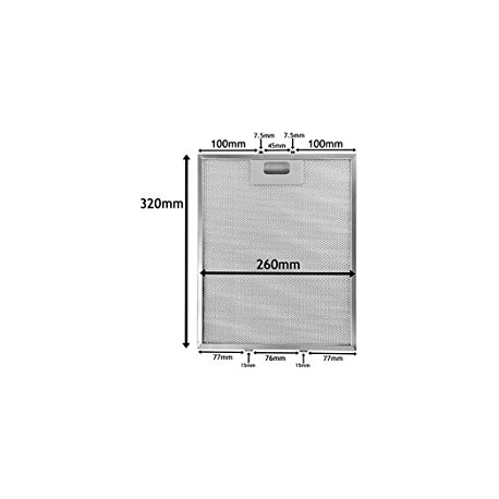 624900005 FILTRO METAL CATA 32X25,8 CIERRE K-12 ADVAN DALI P